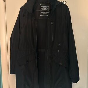 Lucky Brand Women’s Black Raincoat